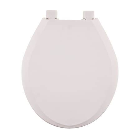 White Oval Plastic Slow Close Seat